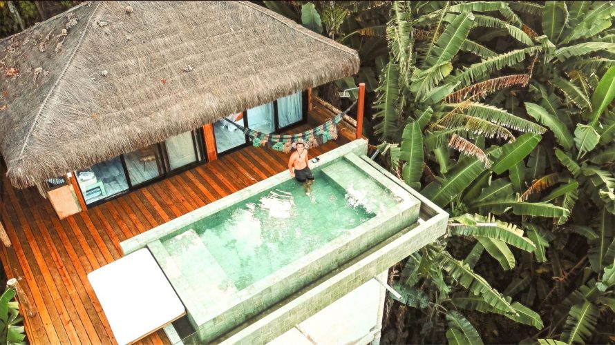 Casamar Ilhabela - Cabana do Mar - Bangalô isolado em frente ao mar com piscina de borda infinita privativa - Hospedagem romântica exclusiva em Ilhabela