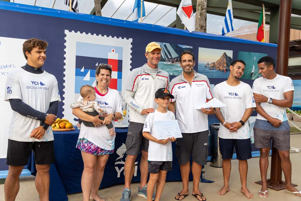 Robert Scheidt fez parte da equipe do veleiro Tonka, campeão da classe C30 em 2024 (Foto: Onboard Sports Comunicação)