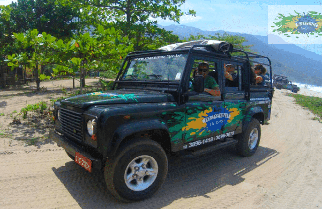 Passeio de Jipe para a Praia de Castelhanos em Ilhabela - Maremar Turismo