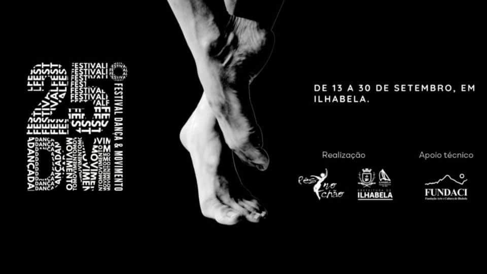 25º Festival Dança e Movimento vai de 13 a 30 de setembro em Ilhabela