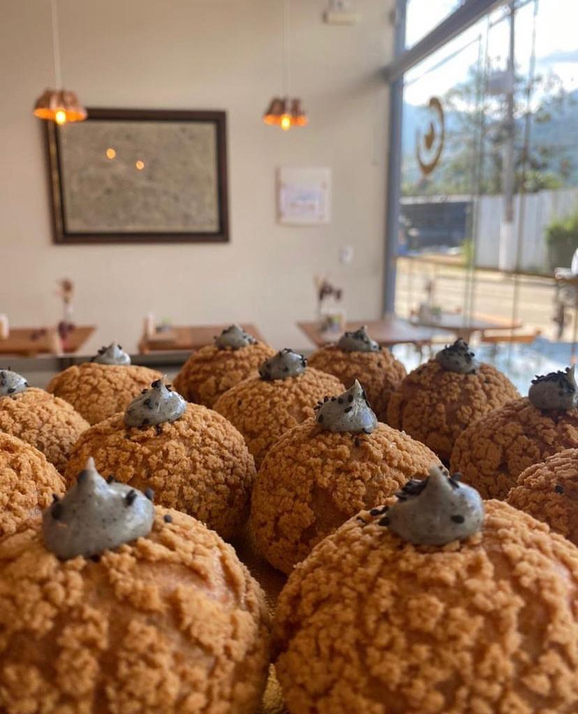 Choux recheado - Chez Martin Doceria, Torteria e Restaurante Francês em Ilhabela