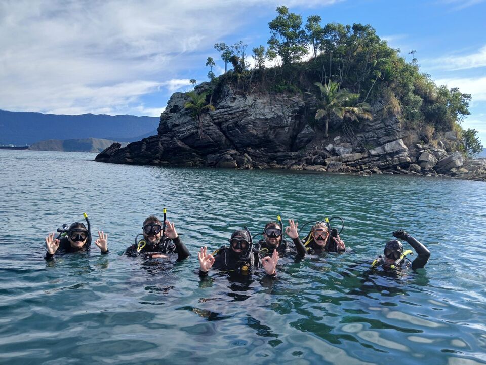 Ilhabela - Mergulho na Ilha das Cabras (Foto: Aquáticos Operadora e Escola de Mergulho em Ilhabela)