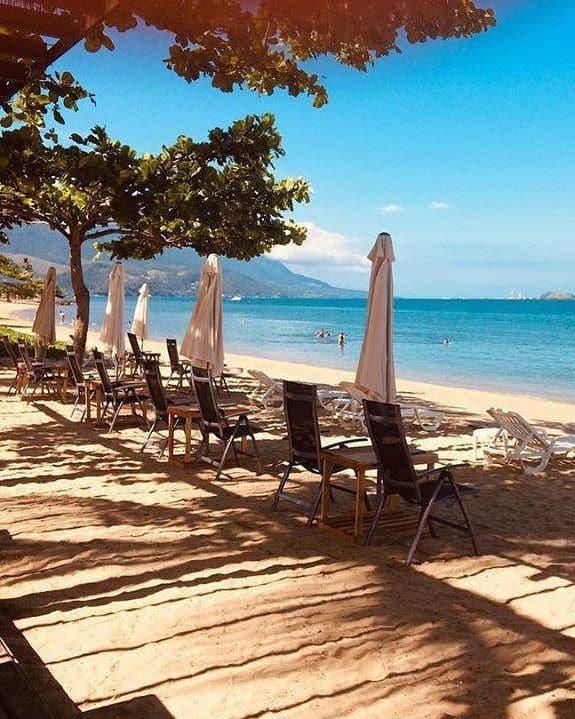 Estrutura de praia - Porto do Engenho Restaurante e bar de praia em ilhabela