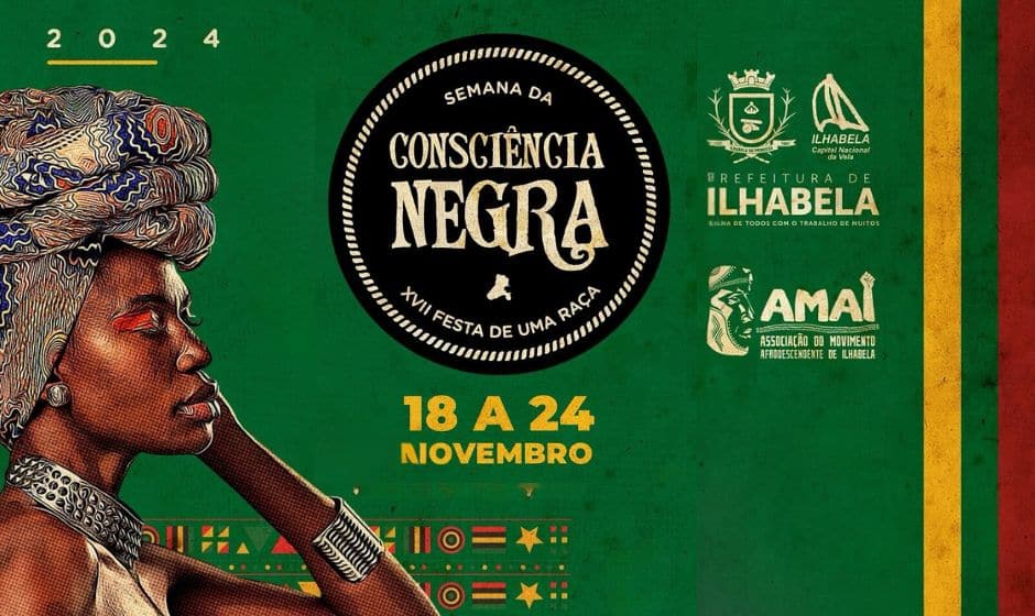 XVII Semana da Consciência Negra: Prefeitura de Ilhabela divulga extensa programação cultural com intervenções, oficinas e shows musicais